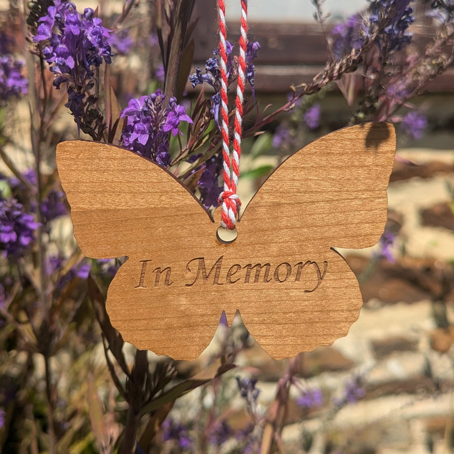 In Memory Butterfly Ornament